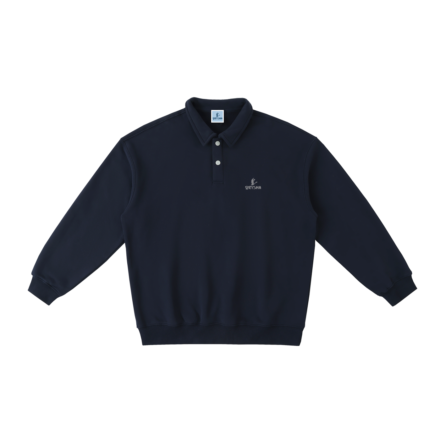 Women's Essential Heavyweight Polo Sweatshirt