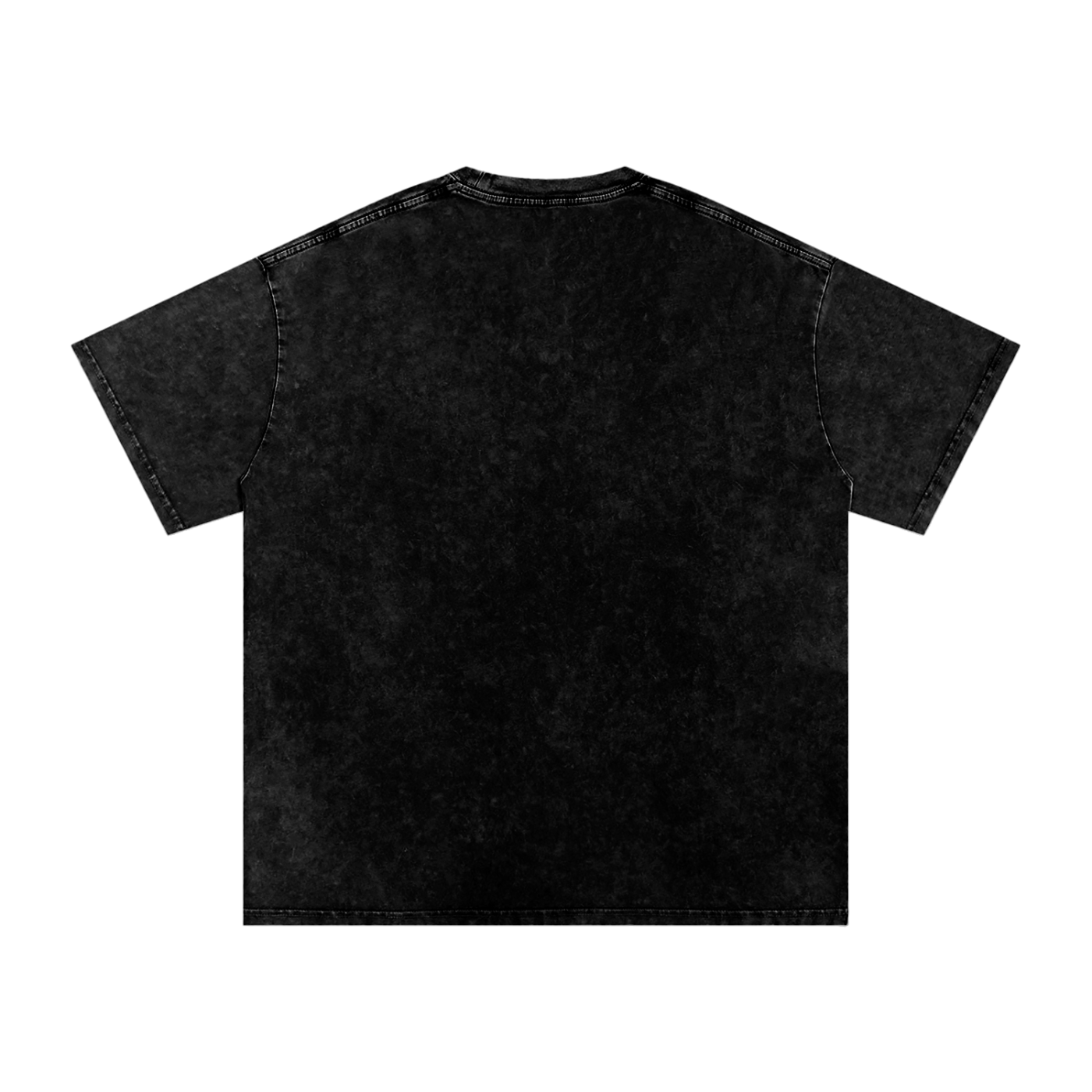 Men’s “Washed Horizon” Snow Washed Oversized Cotton T-Shirt