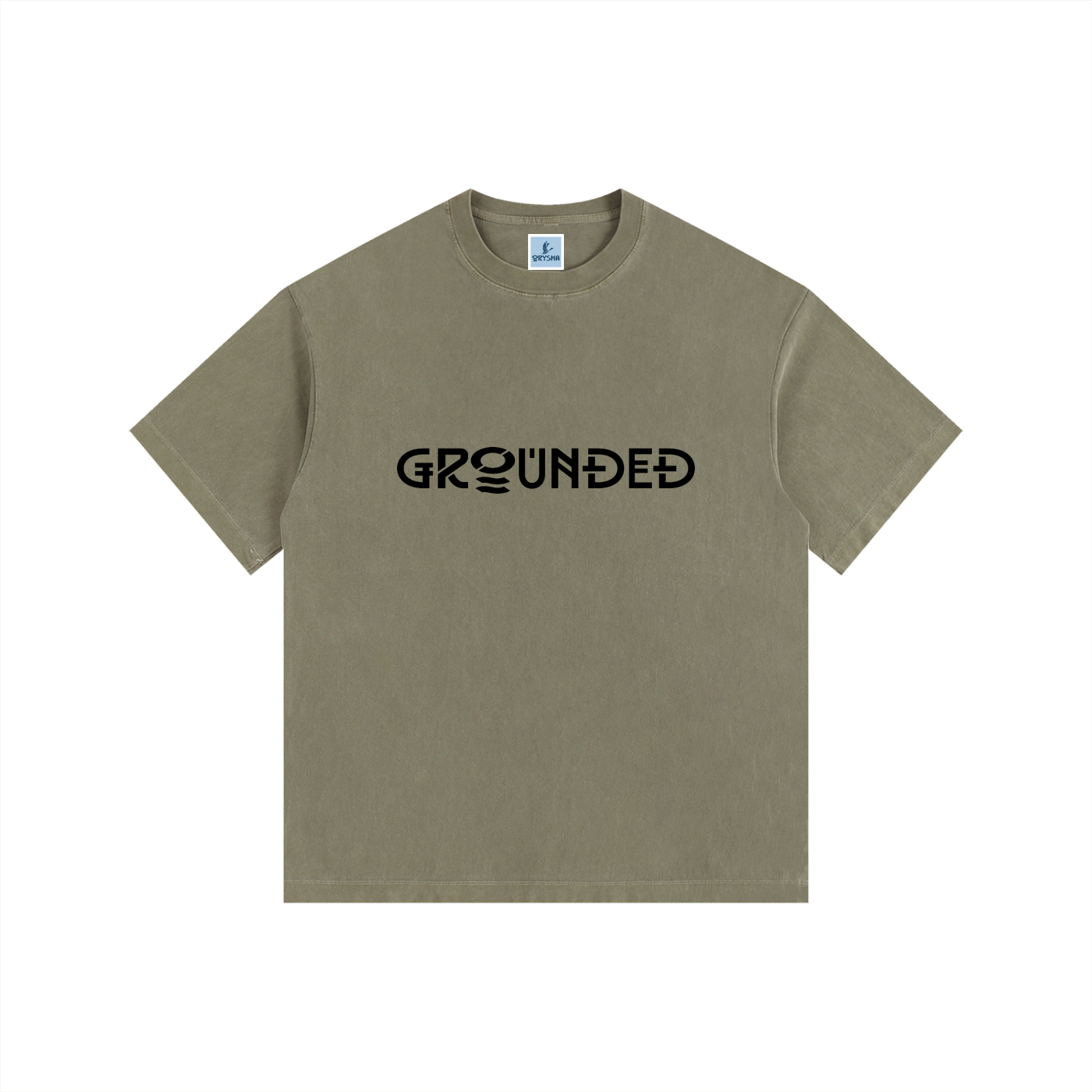 Women’s “Grounded” Vintage Washed Oversized Cotton T-Shirt