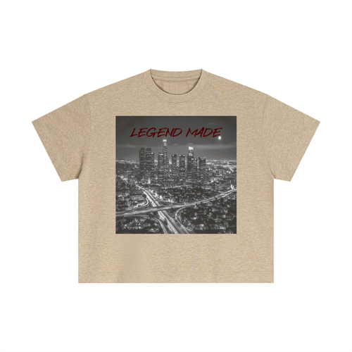 Women's "Legend Made" Cotton Boxy T-Shirt