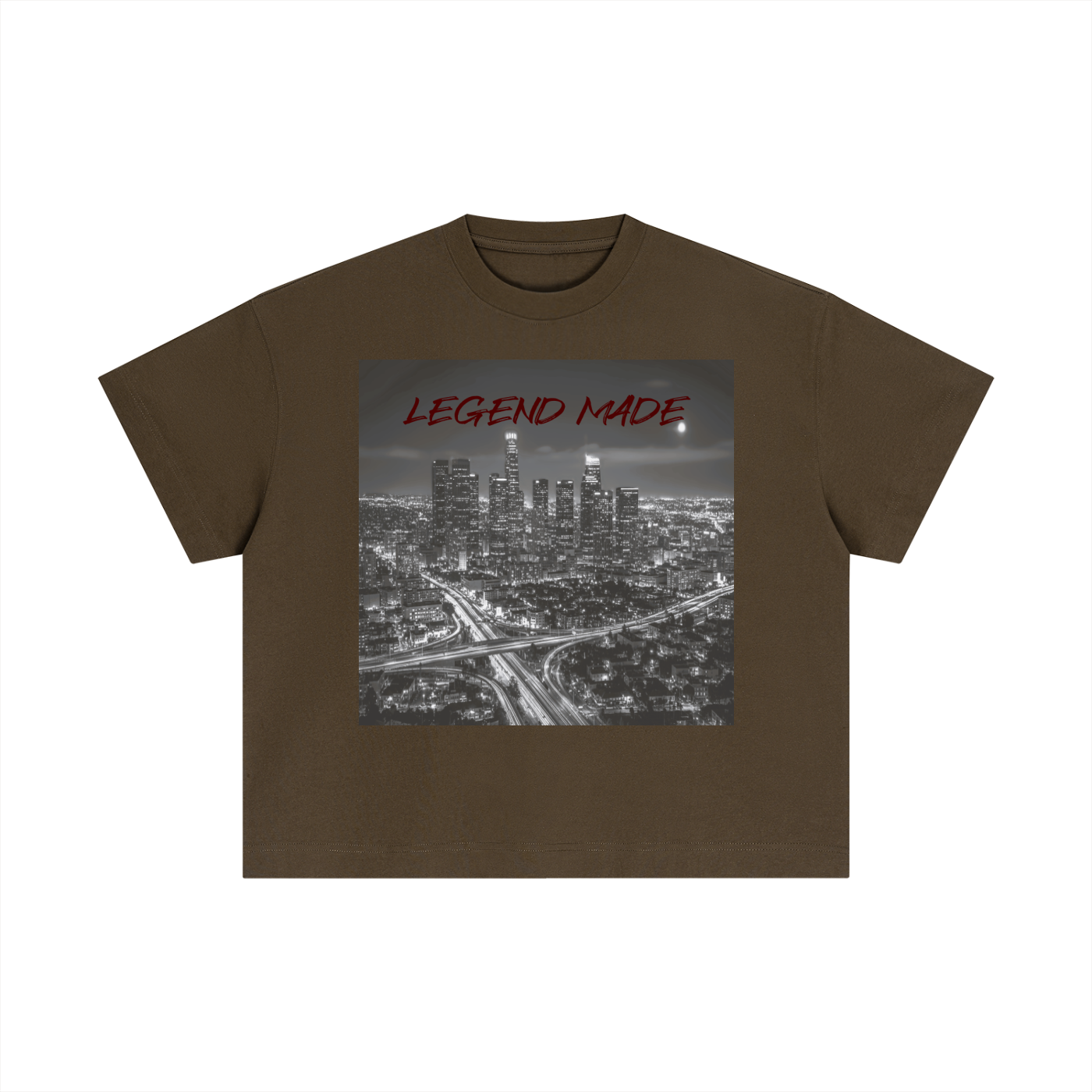 Women's "Legend Made" Cotton Boxy T-Shirt