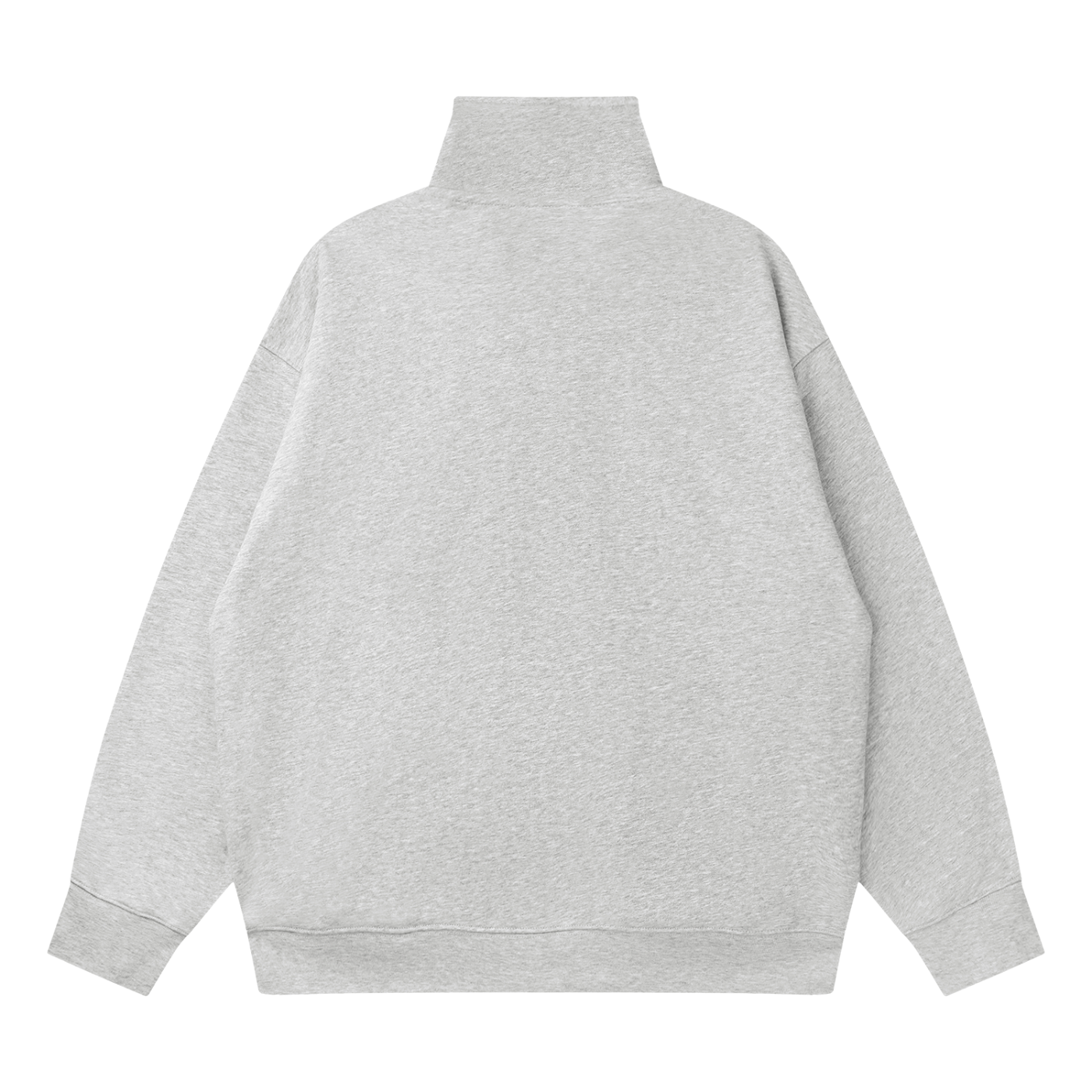 Women's Essential Quarter-Zip Drop Shoulder Sweatshirt