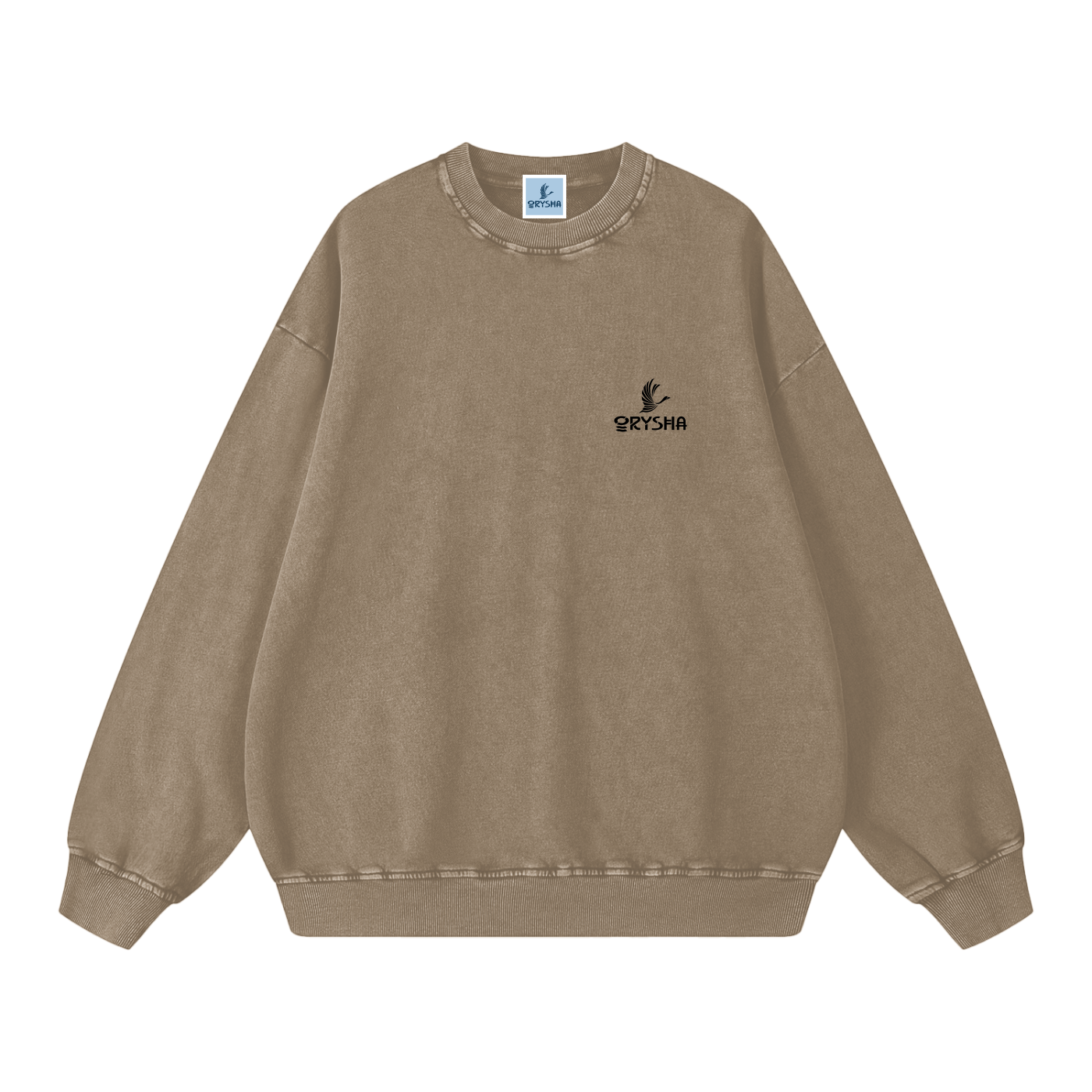 Women’s Essential Snow Washed Oversized Sweatshirt
