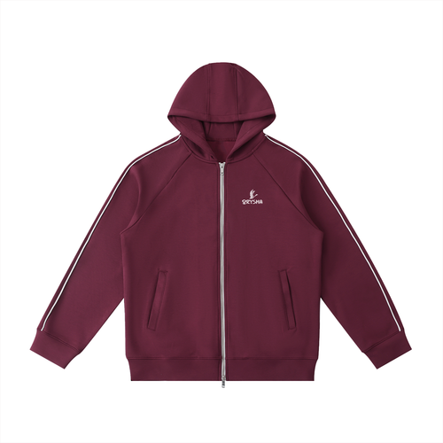 Unisex Essential Heavyweight Raglan Sleeve Zip Hoodie