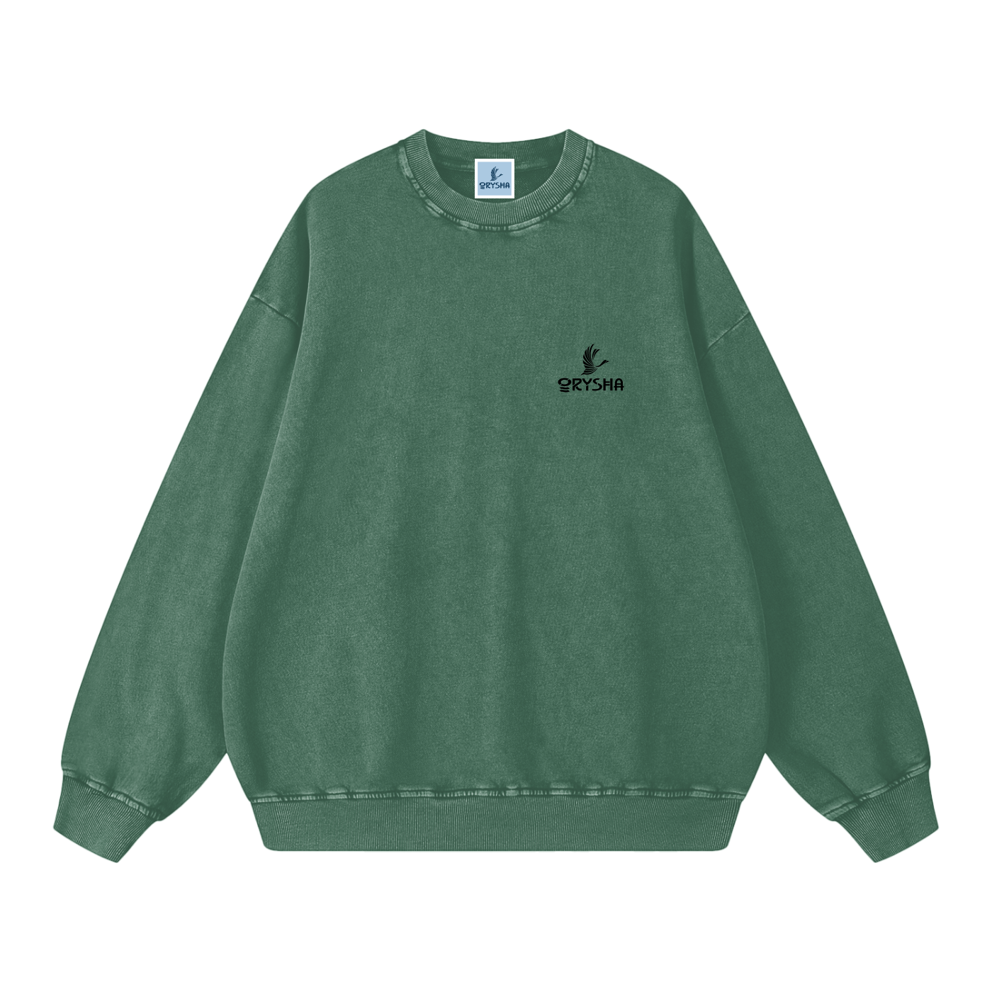 Unisex Essential Snow Washed Oversized Sweatshirt