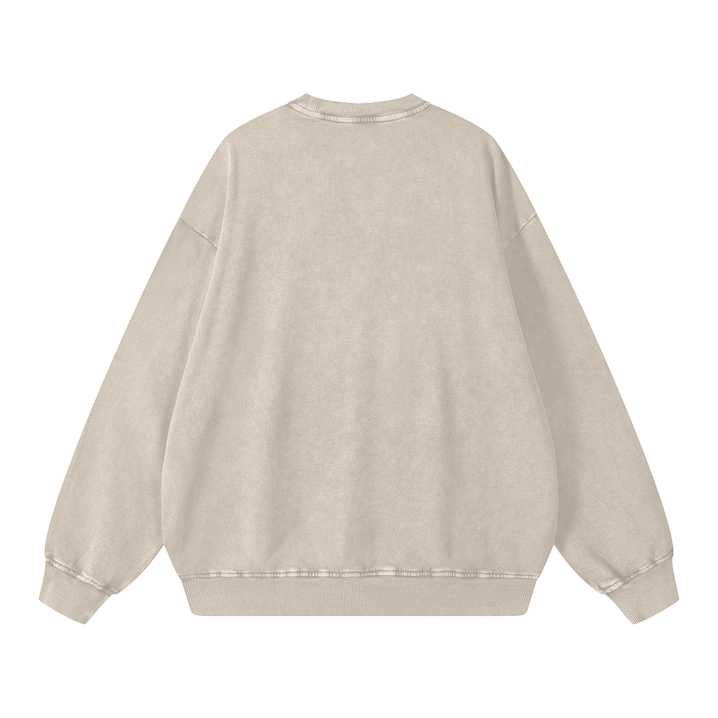 Men’s Essential Vintage Snow Washed Oversized Sweatshirt