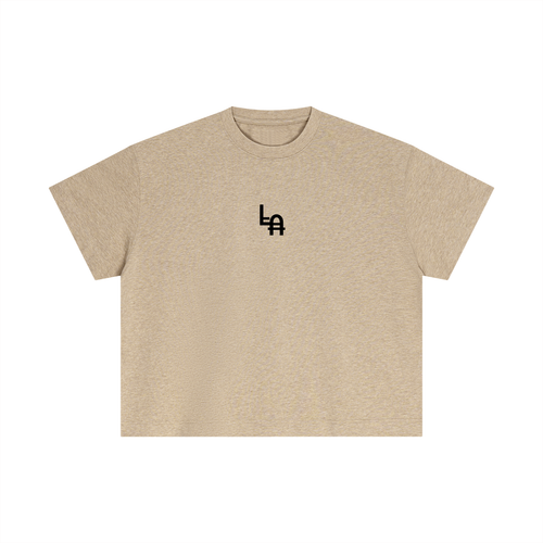 Women's "LA" Cotton Boxy T-Shirt