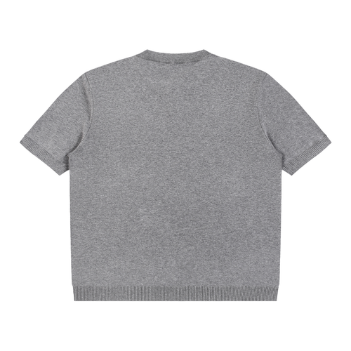 Women's Essential Heavy Knit Henley T-Shirt