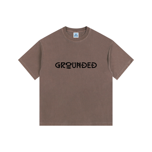 Women’s “Grounded” Vintage Washed Oversized Cotton T-Shirt