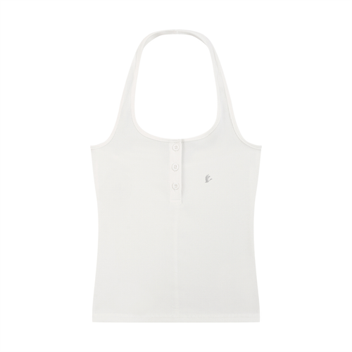 Women’s Women’s Ribbed Henley Tank Top