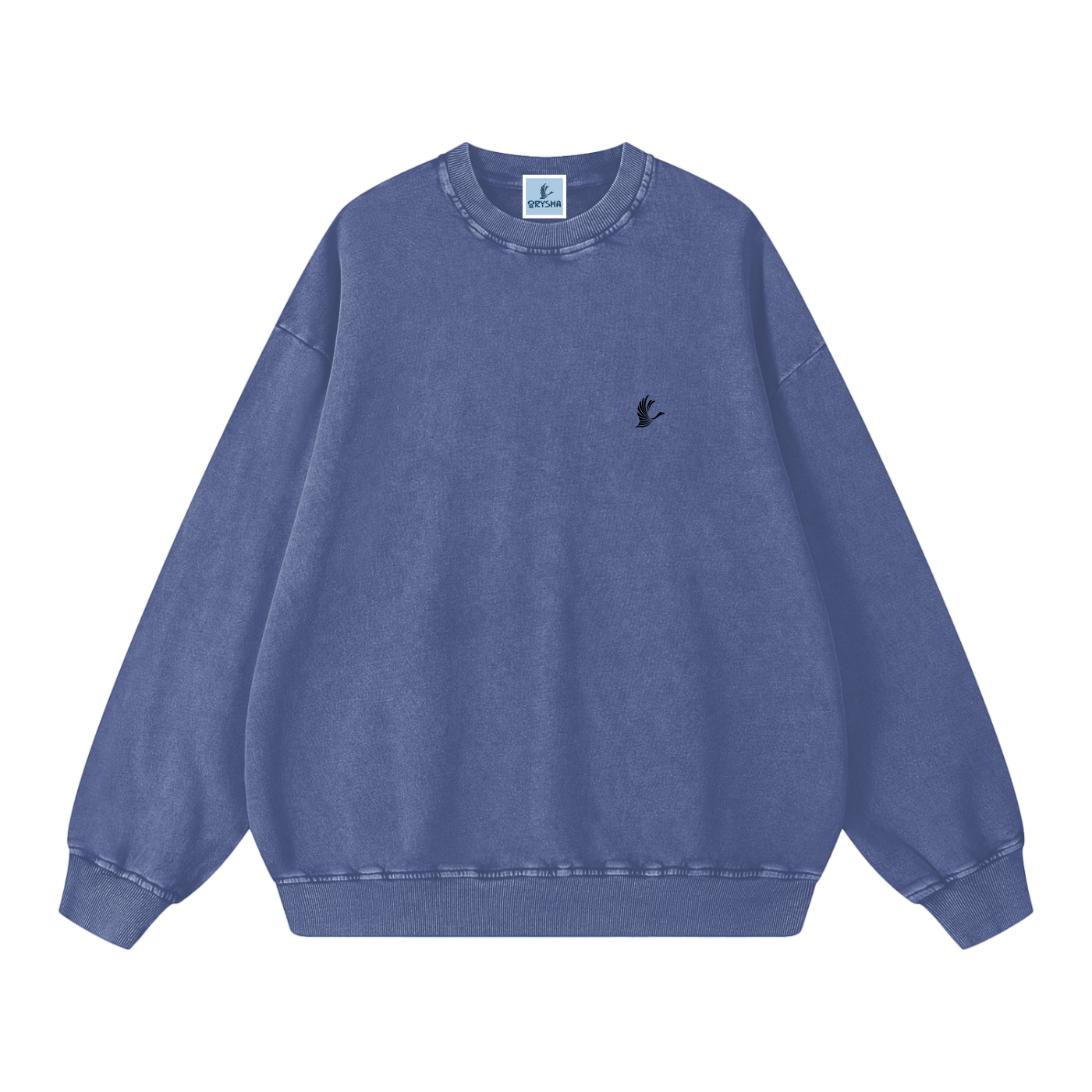 Women’s Essential Vintage Snow Washed Oversized Sweatshirt