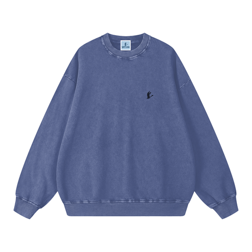 Women’s Essential Vintage Snow Washed Oversized Sweatshirt