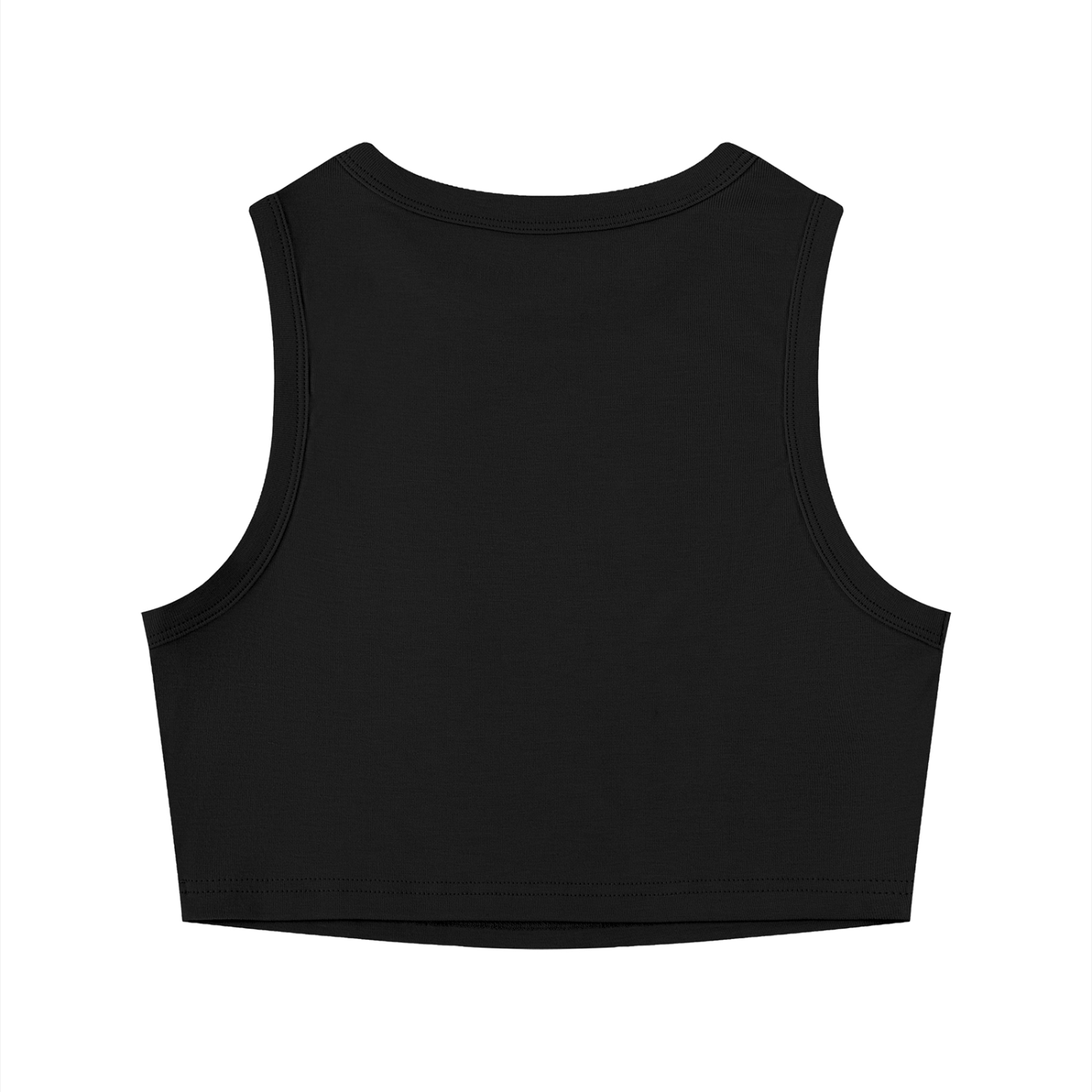 Women's "Los Angeles" Tight Crewneck Crop Tank Top