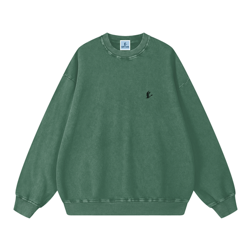 Women’s Essential Vintage Snow Washed Oversized Sweatshirt