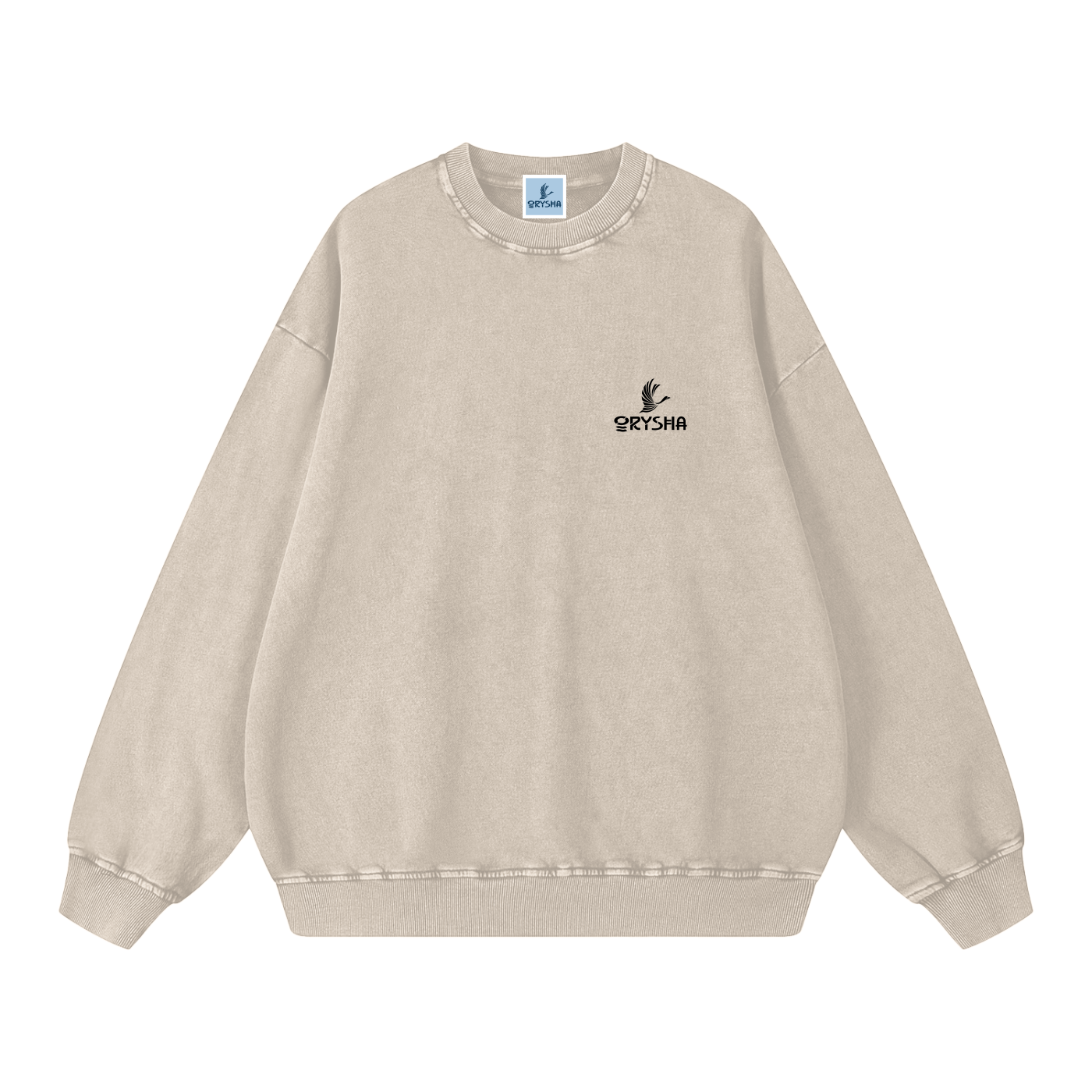 Women’s Essential Snow Washed Oversized Sweatshirt