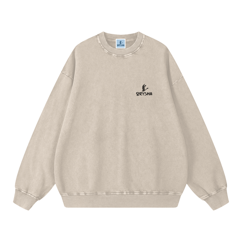 Women’s Essential Snow Washed Oversized Sweatshirt
