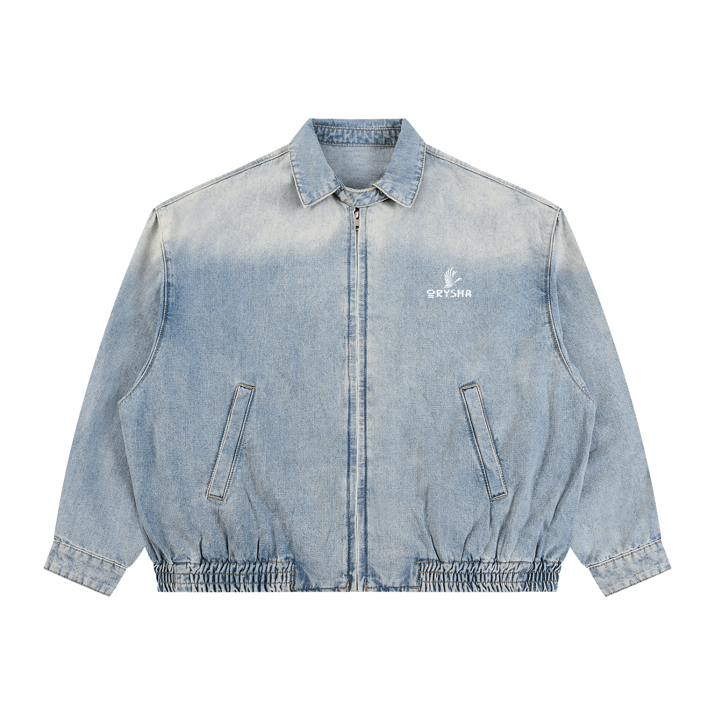Men's Vintage Wash Full-Zip Jacket