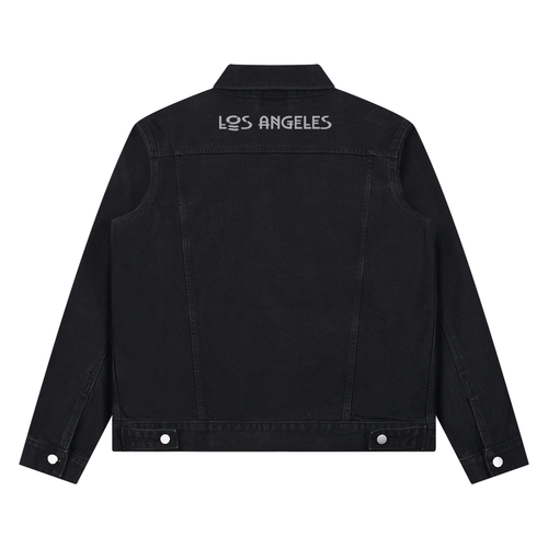 Veste en jean délavé style vintage pour homme "Legend Made"