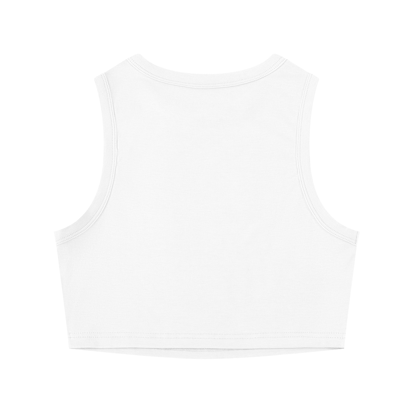 Women's Essential Tight Crewneck Crop Tank Top
