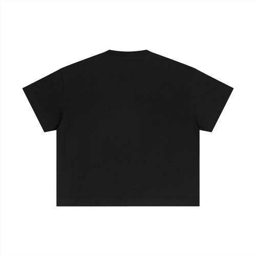 Women's "Midnight Panther" Boxy Cotton Graphic Tee