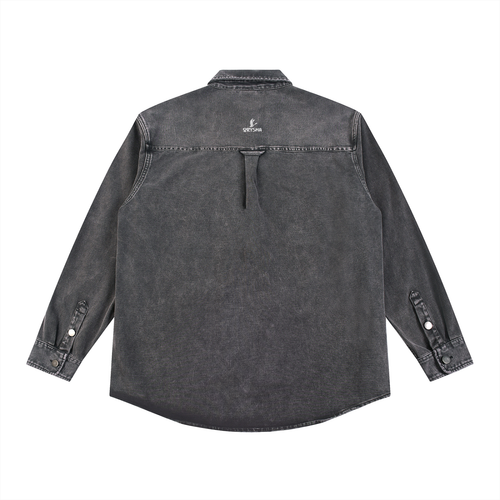 Women’s Denim Vintage Washed Heavyweight Shirt