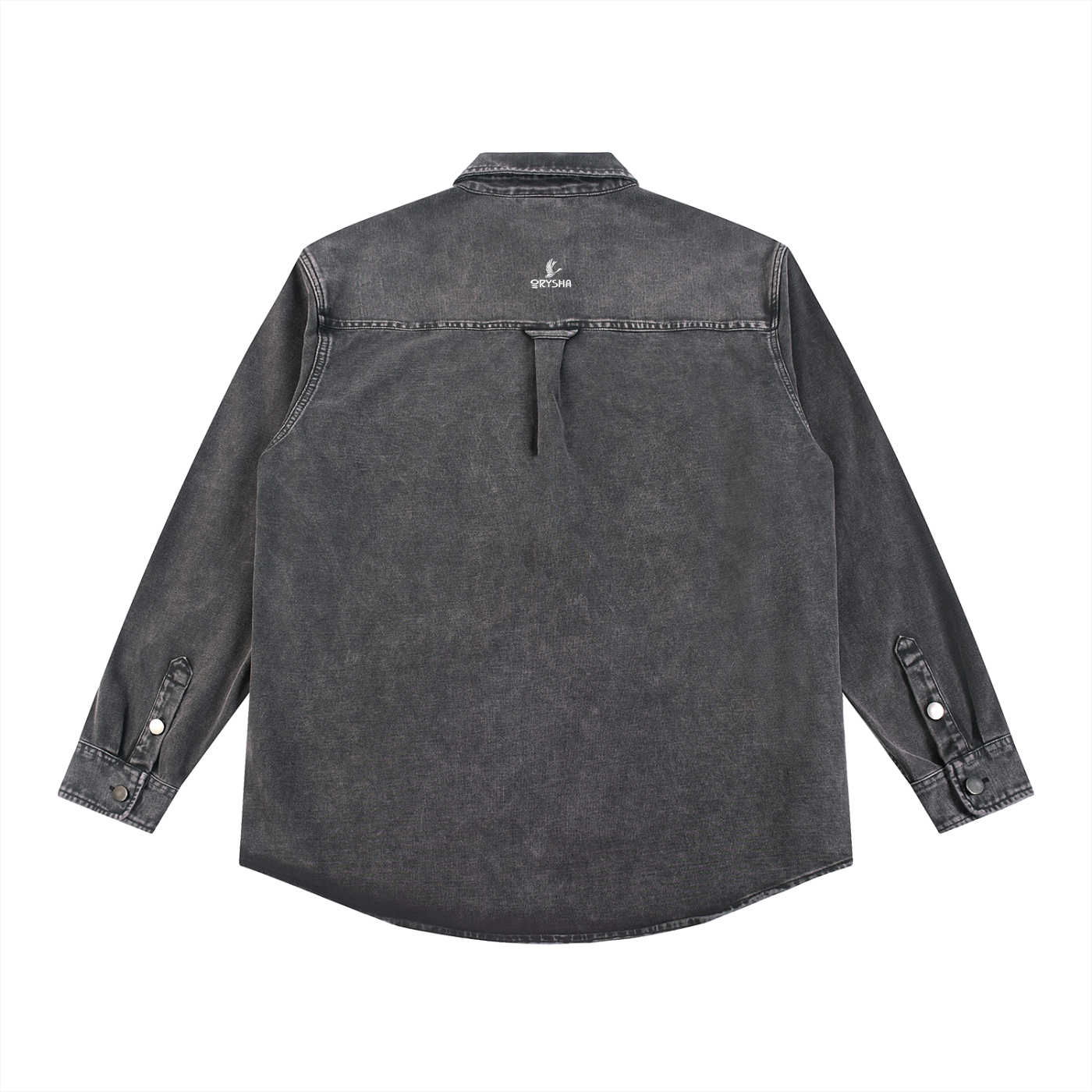 Unisex Denim Vintage Washed Heavyweight Shirt