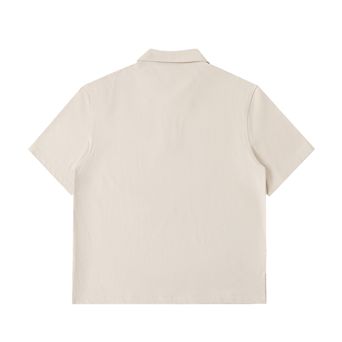 Women's Half-Zip Cotton Polo Shirt