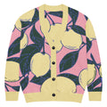 men's floral cardigan