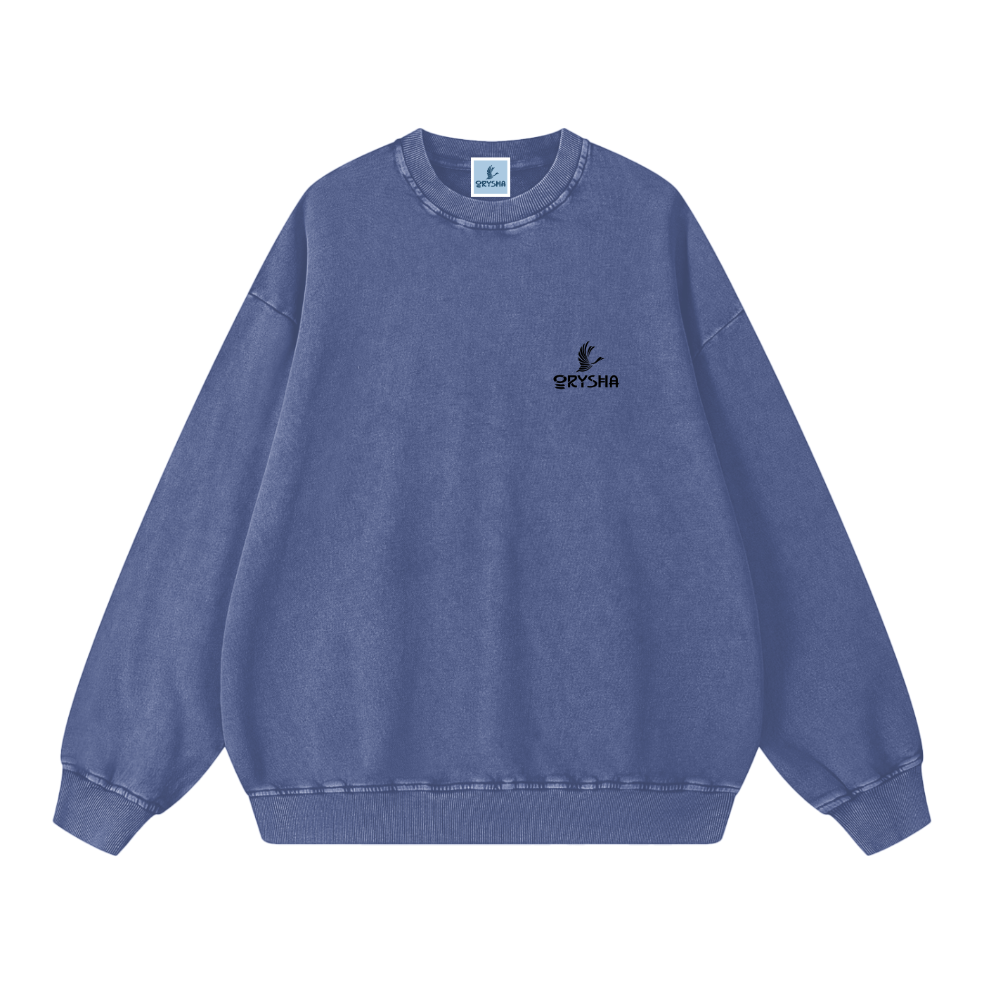 Men’s Essential Snow Washed Oversized Sweatshirt