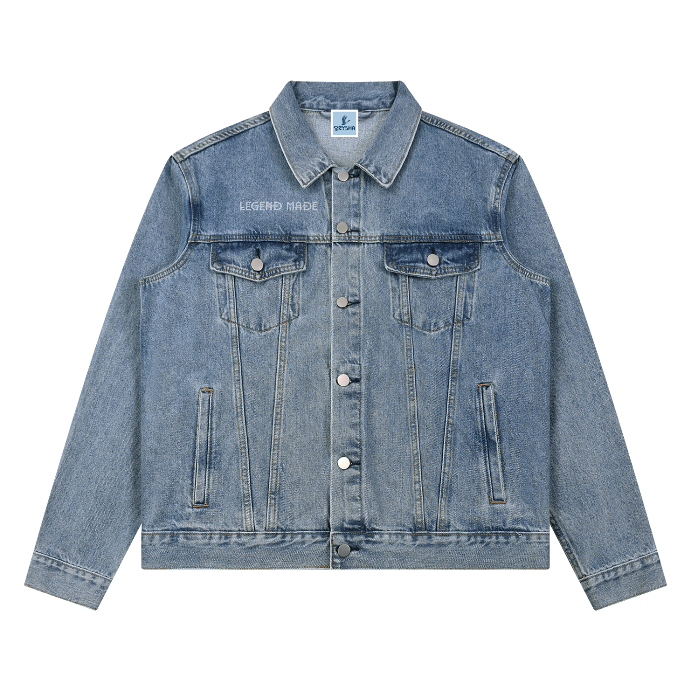 Women's "Legend Made" Vintage Wash Denim Jacket