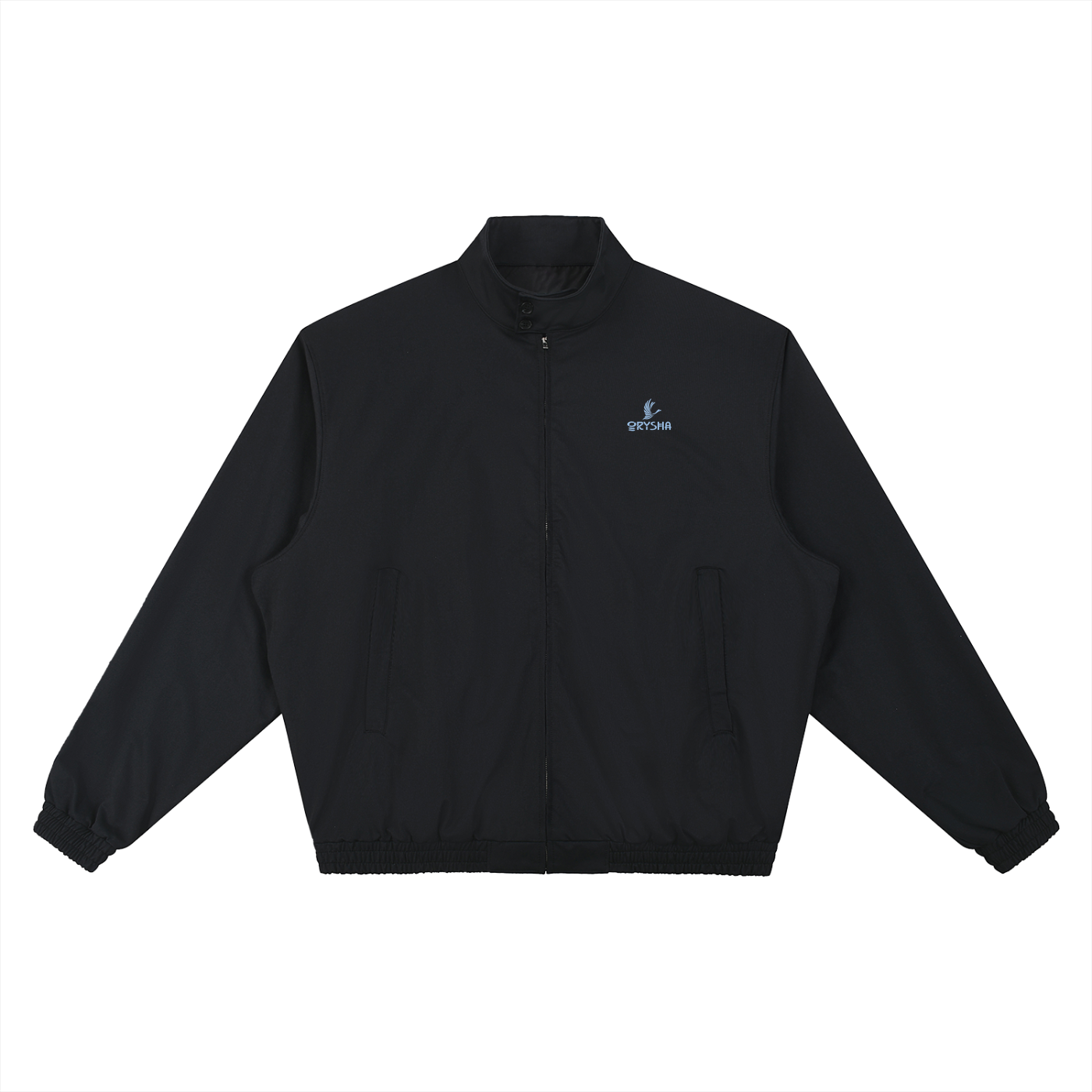 Unisex "LA" Stand Collar Bomber Jacket
