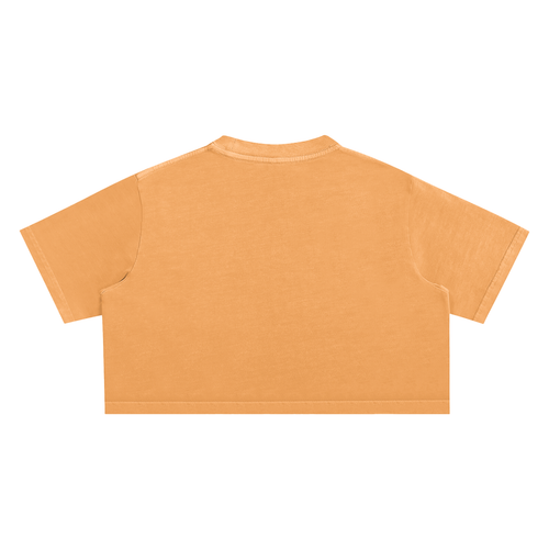 Women’s "Sweet Life" Vintage Snow Washed Crop Top