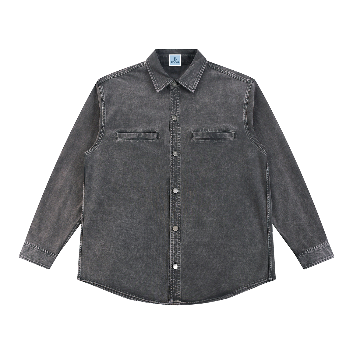 Women’s Denim Vintage Washed Heavyweight Shirt