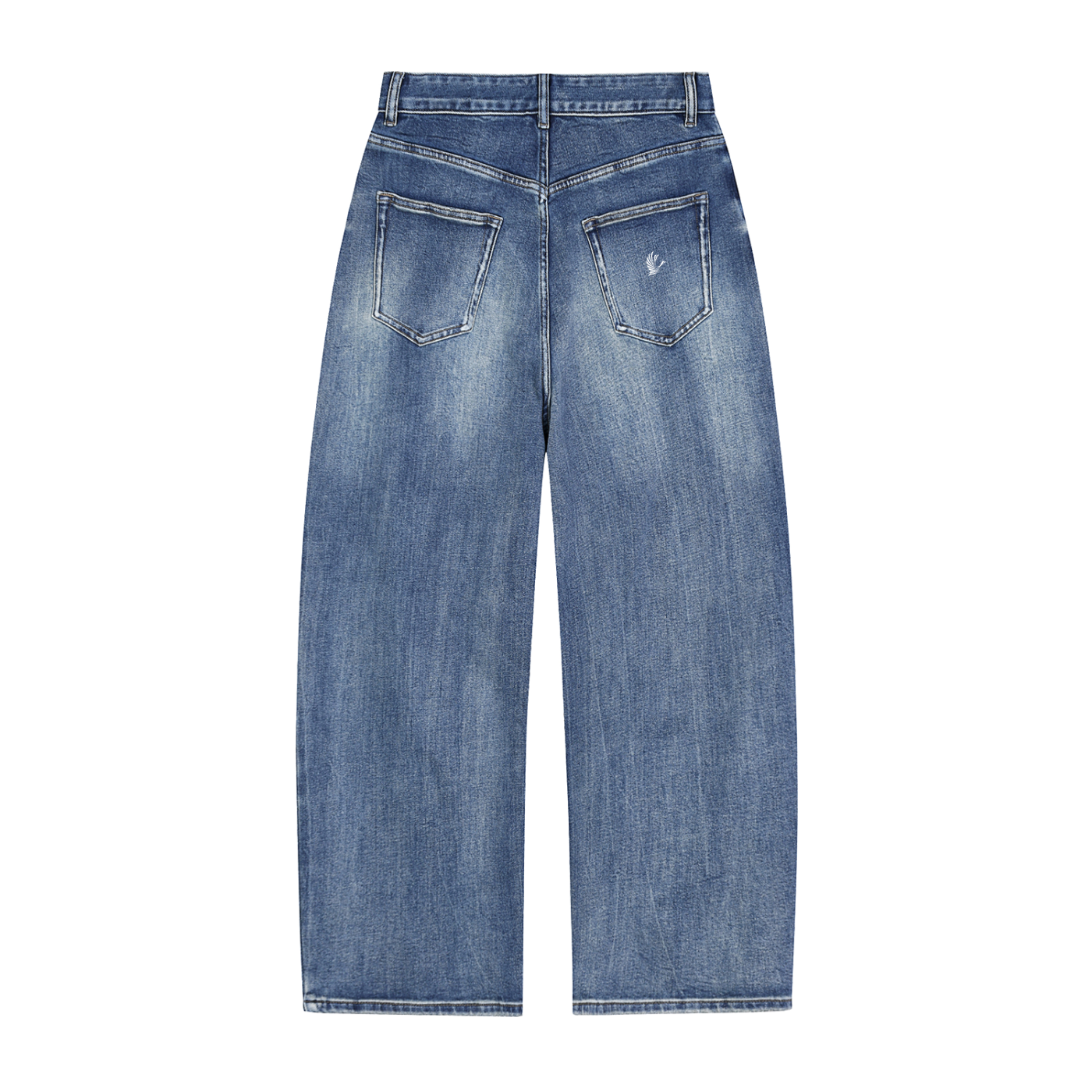 Women’s Sun Fade Heavyweight Denim Jeans