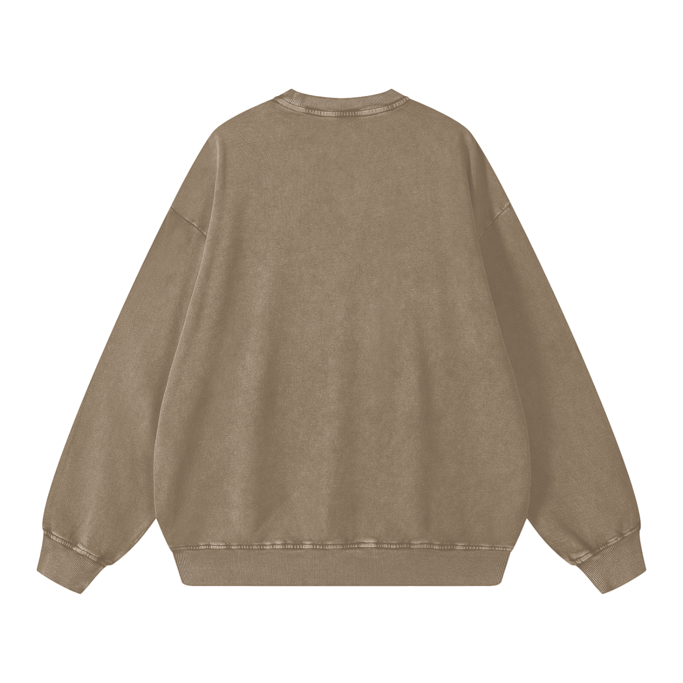Unisex Essential Snow Washed Oversized Sweatshirt