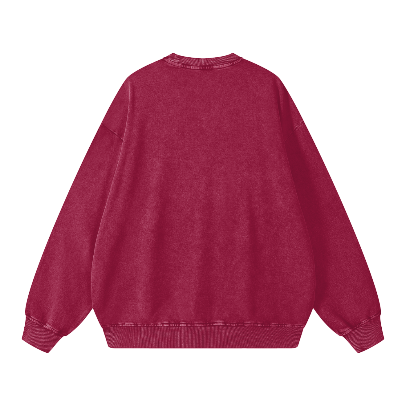 Men’s Essential Vintage Snow Washed Oversized Sweatshirt