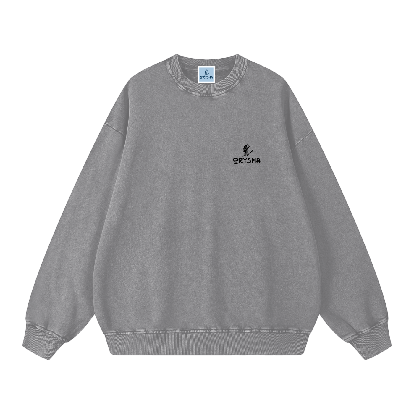 Men’s Essential Snow Washed Oversized Sweatshirt