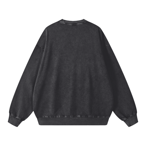Women’s Essential Vintage Snow Washed Oversized Sweatshirt