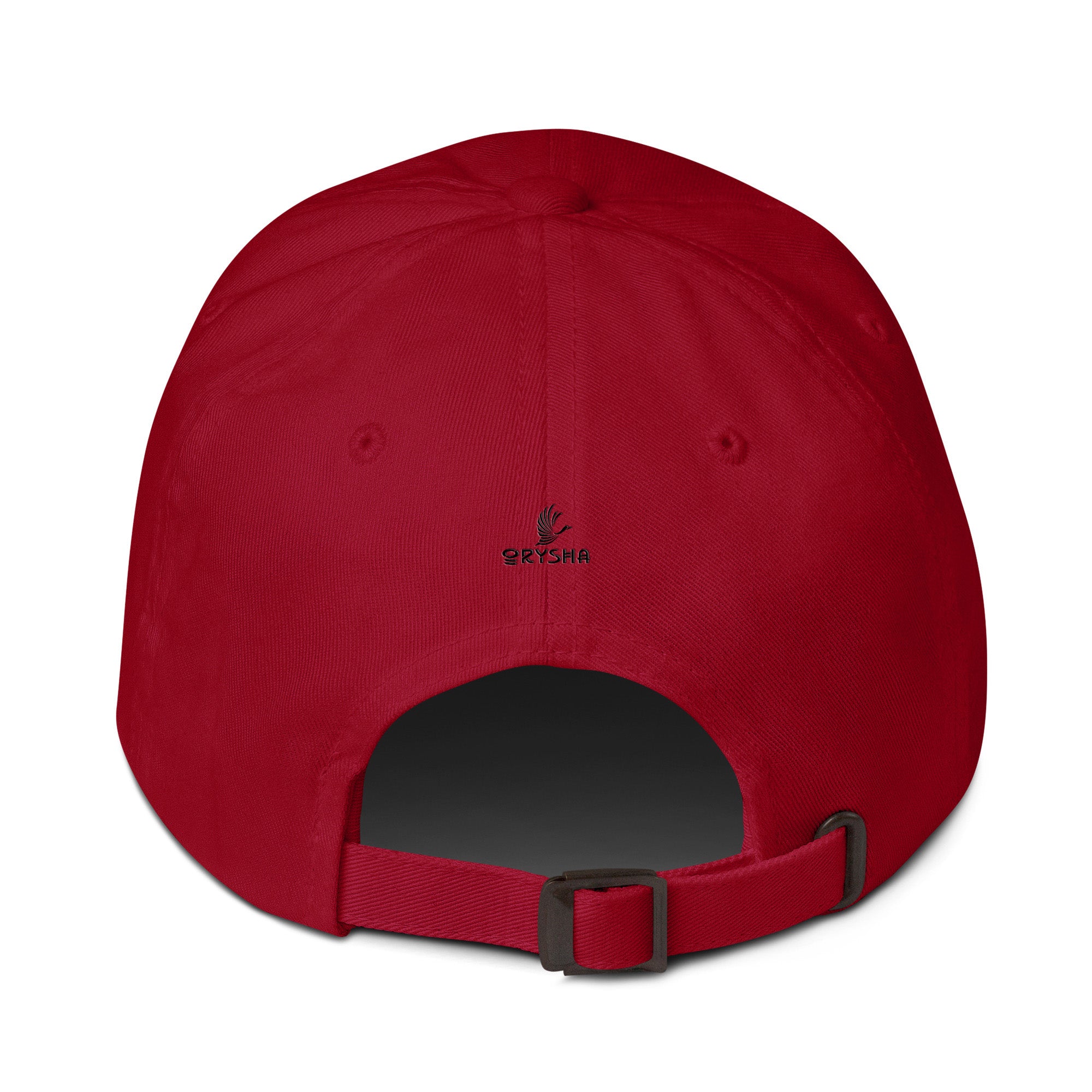 "Grounded" Embroidered Cotton Dad Hat