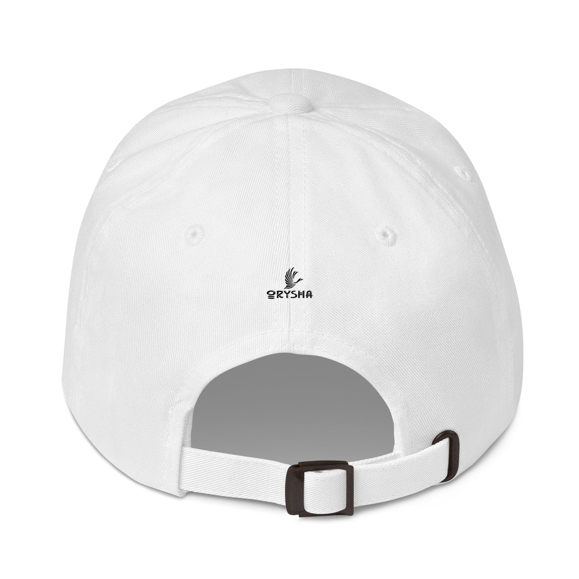 "Grounded" Embroidered Cotton Dad Hat