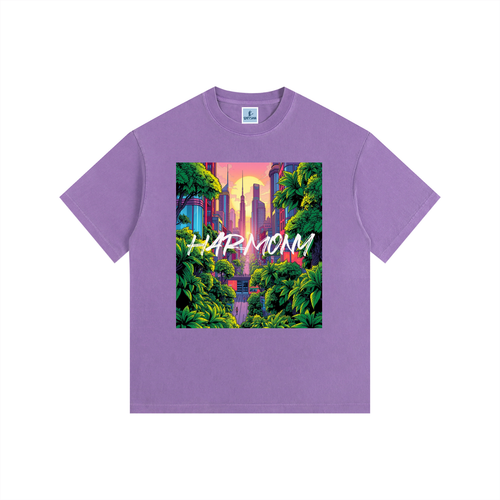 Women’s “Harmony” Vintage Washed Oversized Cotton T-Shirt