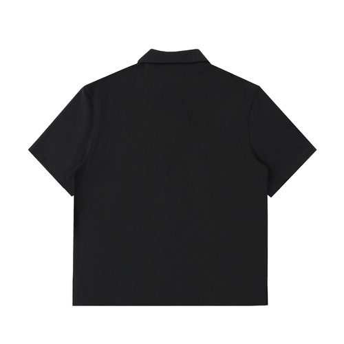 Women's Half-Zip Cotton Polo Shirt