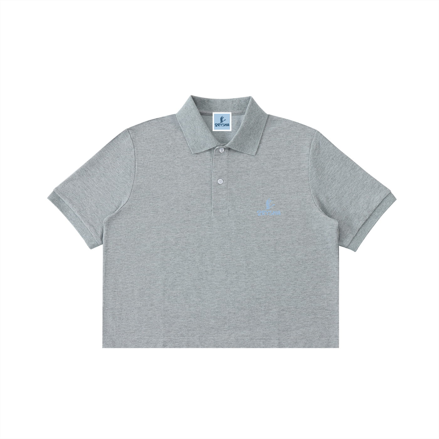 Women "True Beauty" Graphic Cropped Polo Shirt