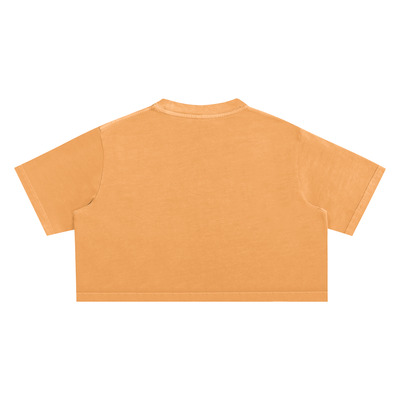 Women's "Whatever Tho" Snow Washed Crop Top