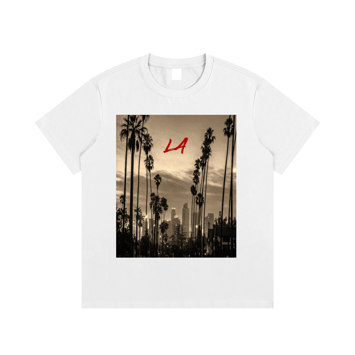 Women's "LA" Cotton T-Shirt