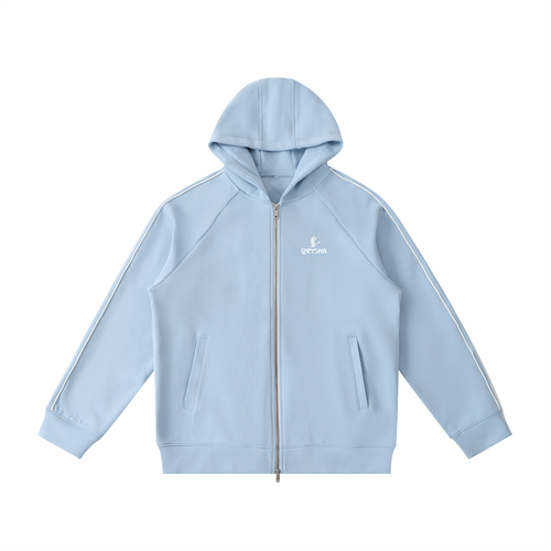 Unisex Essential Heavyweight Raglan Sleeve Zip Hoodie