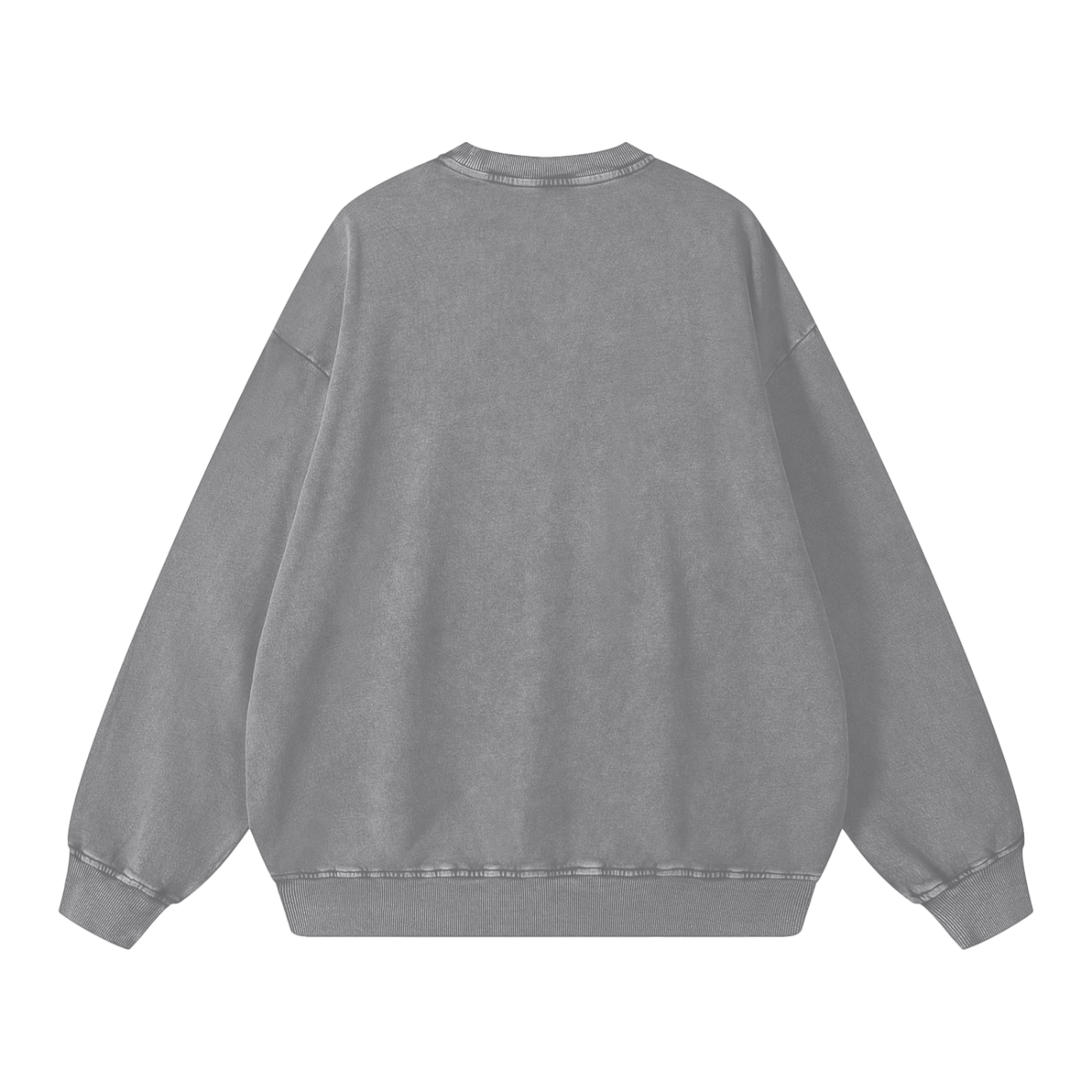 Men’s Essential Vintage Snow Washed Oversized Sweatshirt