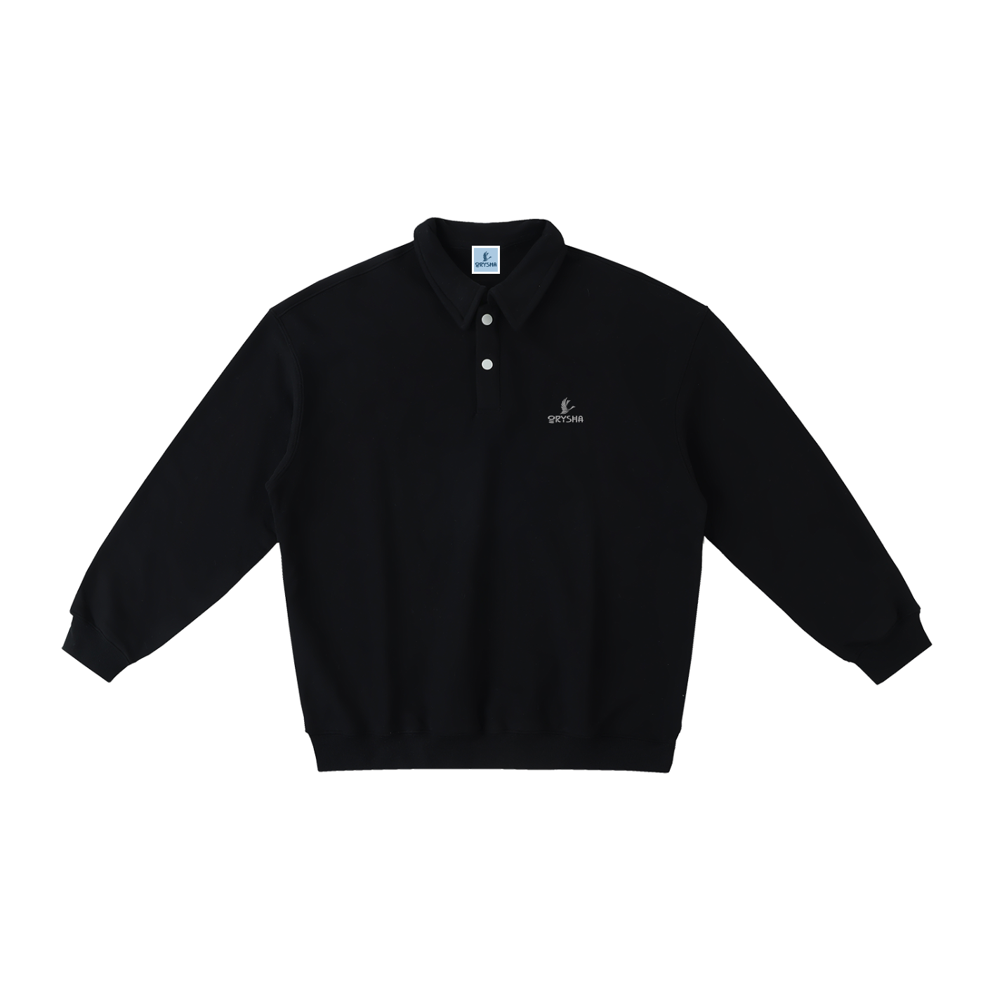 Women's Essential Heavyweight Polo Sweatshirt