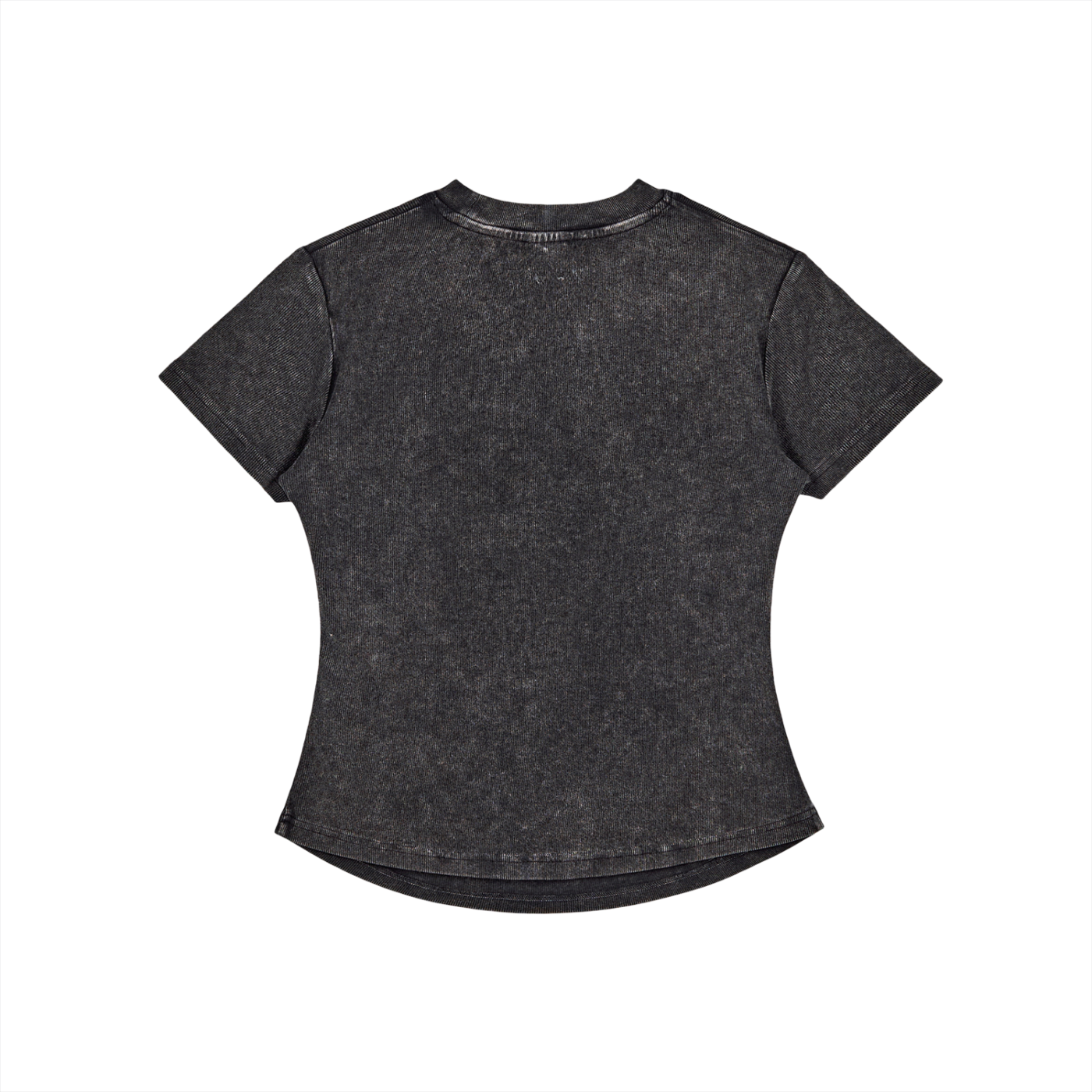 Women's Vintage Washed Bodycon Cotton T-Shirt