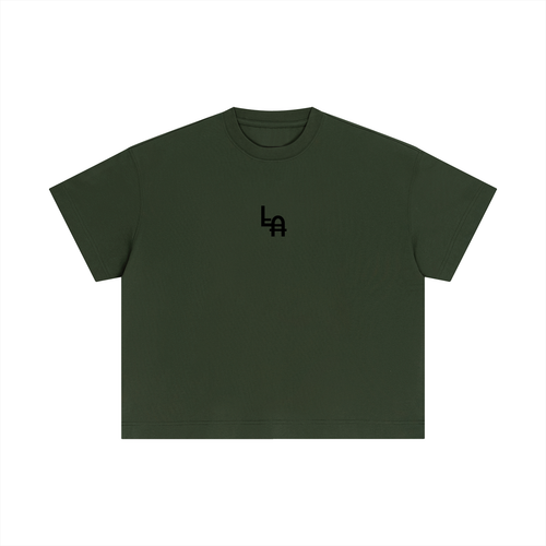 Women's "LA" Cotton Boxy T-Shirt